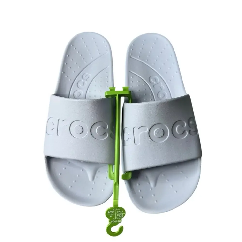 Crocs Slides Sandals Summer Shoes Dreamscape Light Blue womens 11 men’s 9 NWT